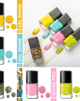 Easy Pezzzy Nail Art Combo
